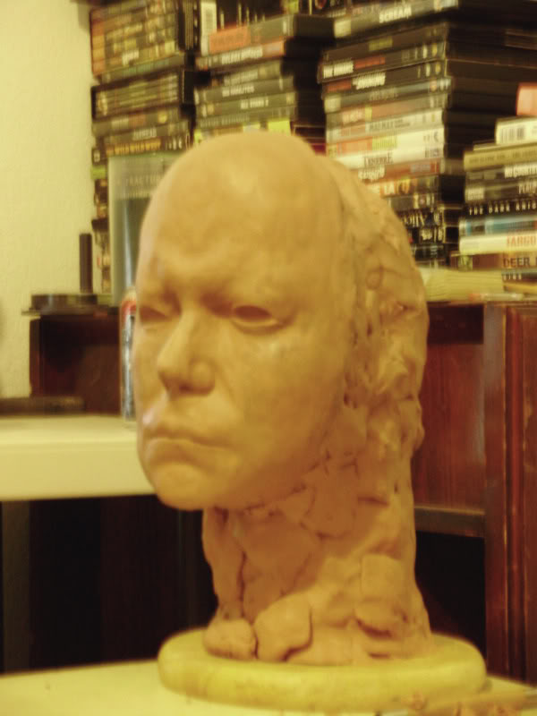 SHATNER LIFECAST/KIRK SCULPT - DAY 3 P9190128