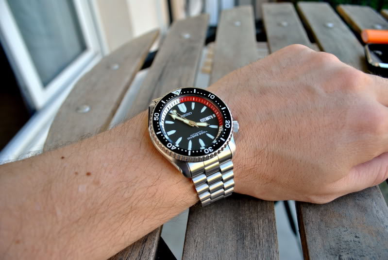 ma p'tite dernière : Seiko SKXA53 black bullet Blackbullets