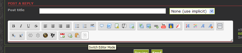 WYSIWYG editor - No textbox Editor_problem