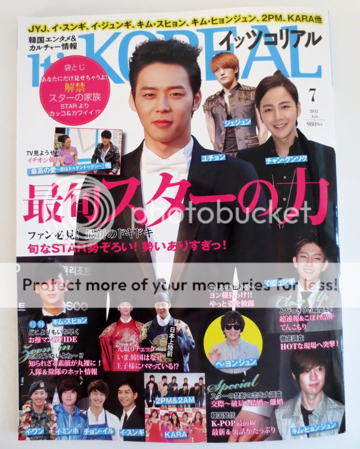 FOTOS "It’s KOREAL" Revista de Japón - JYJ (02/06/2012) Koreal1