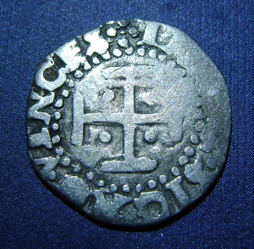 Dos vintem de D. Pedro I (Regente de Portugal, 1667-1683). H1