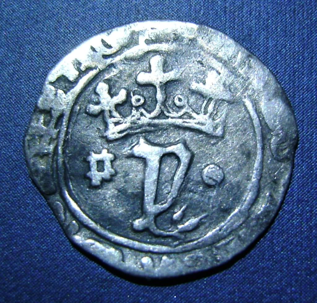 Vintem de D. Juan II de Portugal (Oporto, 1481-1495). K1