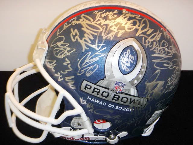 Pro Bowl 2011 signed Proline Helmet Img10719595