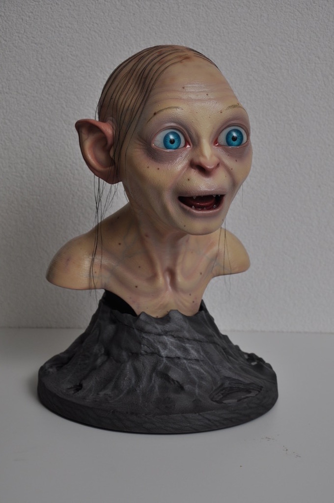 Gollum life size bust DSC_1131_zpsu2yy8nbg