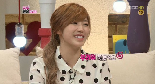 [KPOP][NEW][09.09.12] Hyosung (SECRET) thể hiện sự ghen tị với Sunhwa và Kwanghee (ZE:A)  20120908_wegotmarried_hyosung_secret