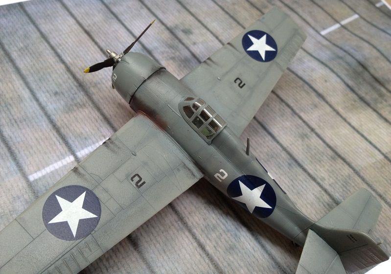 Mais um kit finalizado: Grumman F4F Wildcat (1/72) IMG_2941