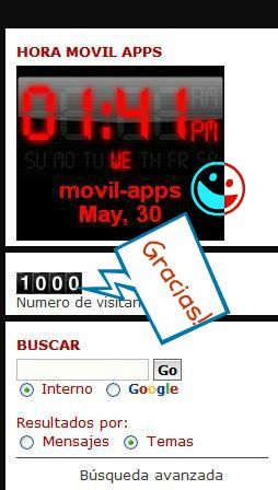 1000 Visitas !!GRACIAS!! 1000visitas