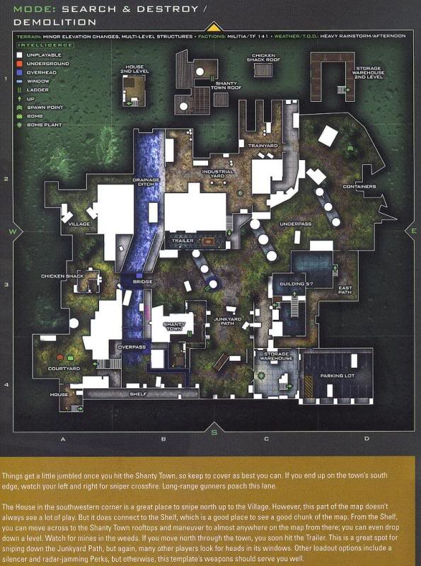 Official MW2 Maps/spawns for each mode... Undrpssdem