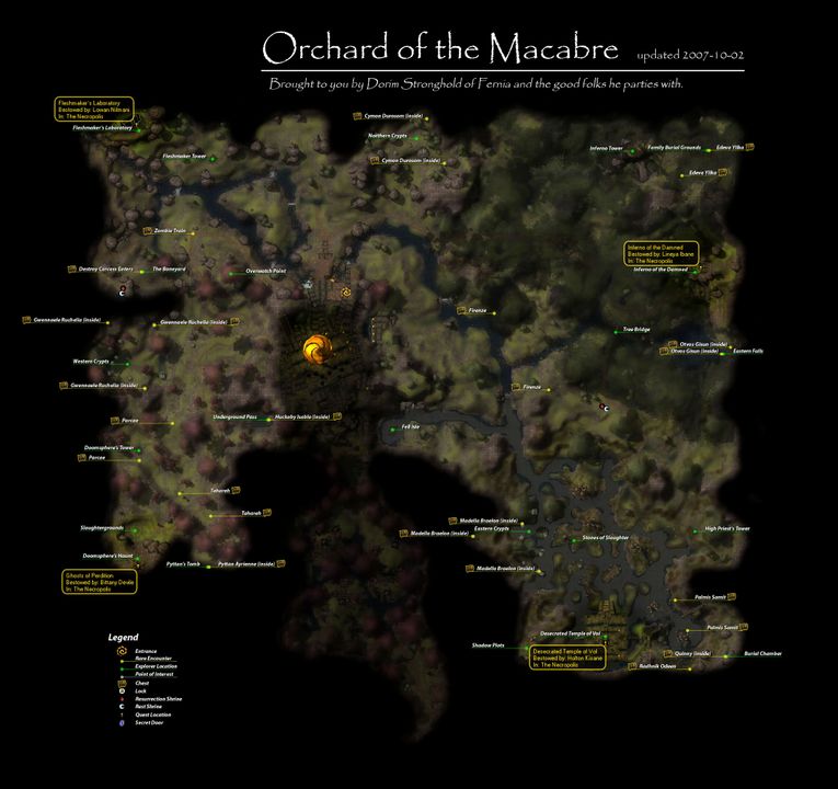 Cartologie. Orchard_of_the_Macabre_Map