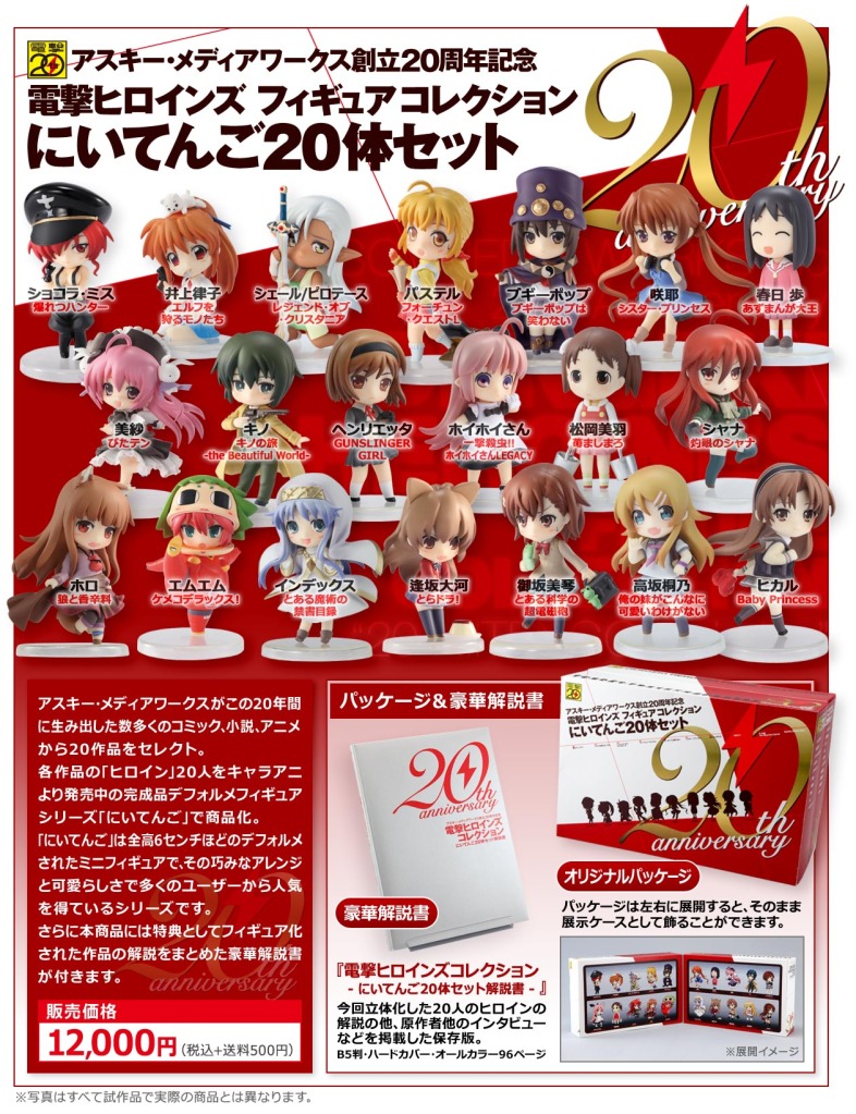 Dengeki Heroines Figure Collection Niitengo -Reservas abiertas- Dengeki0