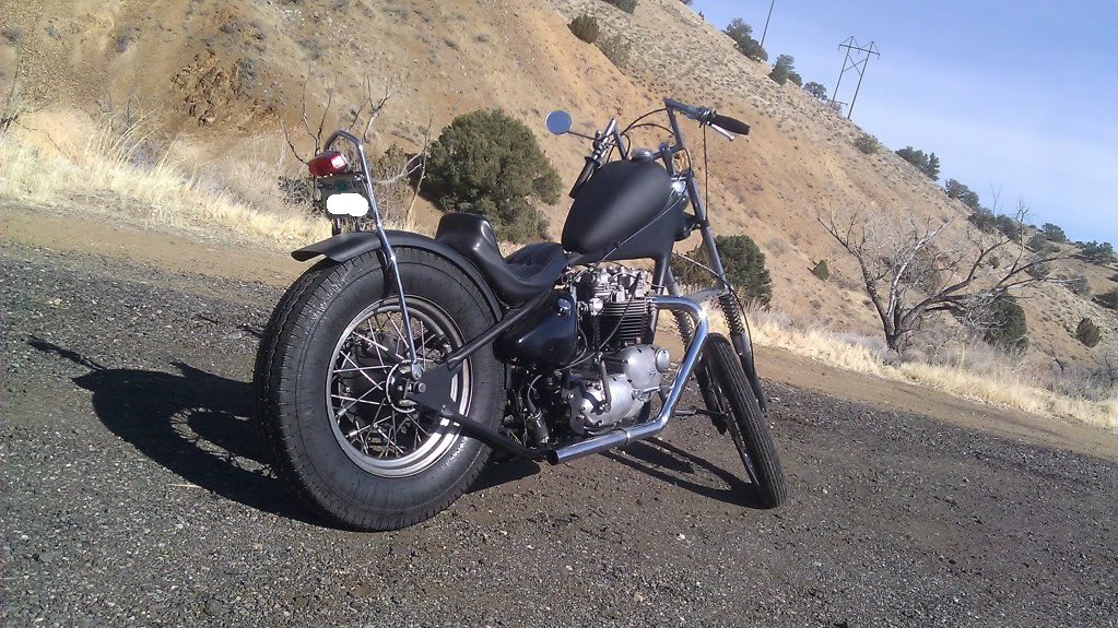 over here I got a darkside triumph chopper 1330745632