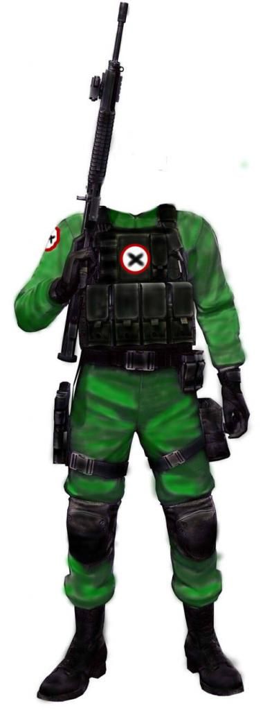 de que integrante de delta 1 es este uniforme? Uniformedelaarmadarebelde