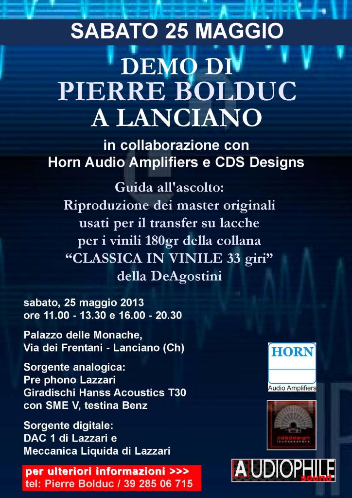 Evento Interessante a Lanciano con Pierre Bolduc e i diffusori CDS Design 8PUBLANCIANOextra1231_zps0b9fffec