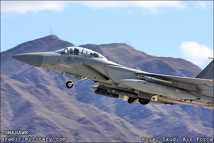 القوات الجوية الملكية السعودية F15 _ Royal Saudi Air Force 080214_3571FC