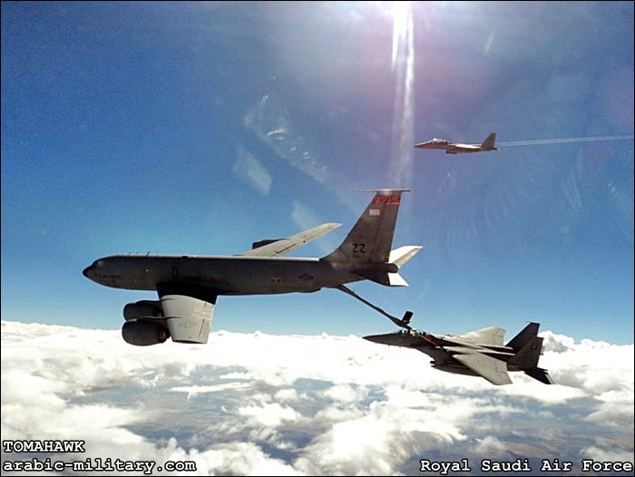 القوات الجوية الملكية السعودية F15 _ Royal Saudi Air Force PAF_Saudi_Air_Force_Air_Refueling_1