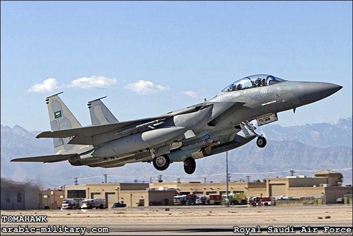 القوات الجوية الملكية السعودية F15 _ Royal Saudi Air Force Nellis2012f15s9227to