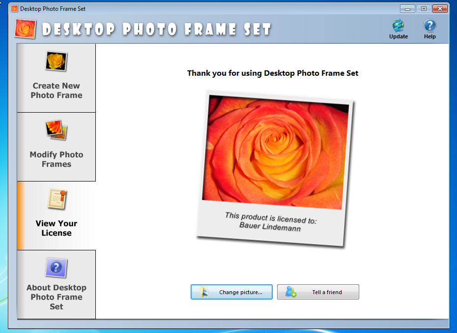 لتزيين صورك بإطارات رائعة Desktop Photo Frame Set 1.3.0 FULL Snap5-13