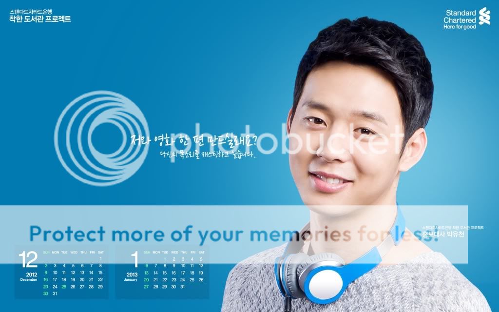 [14.12.12][Pics] Yoochun - for Standard Chartered Bank + Wallpapers Pw1