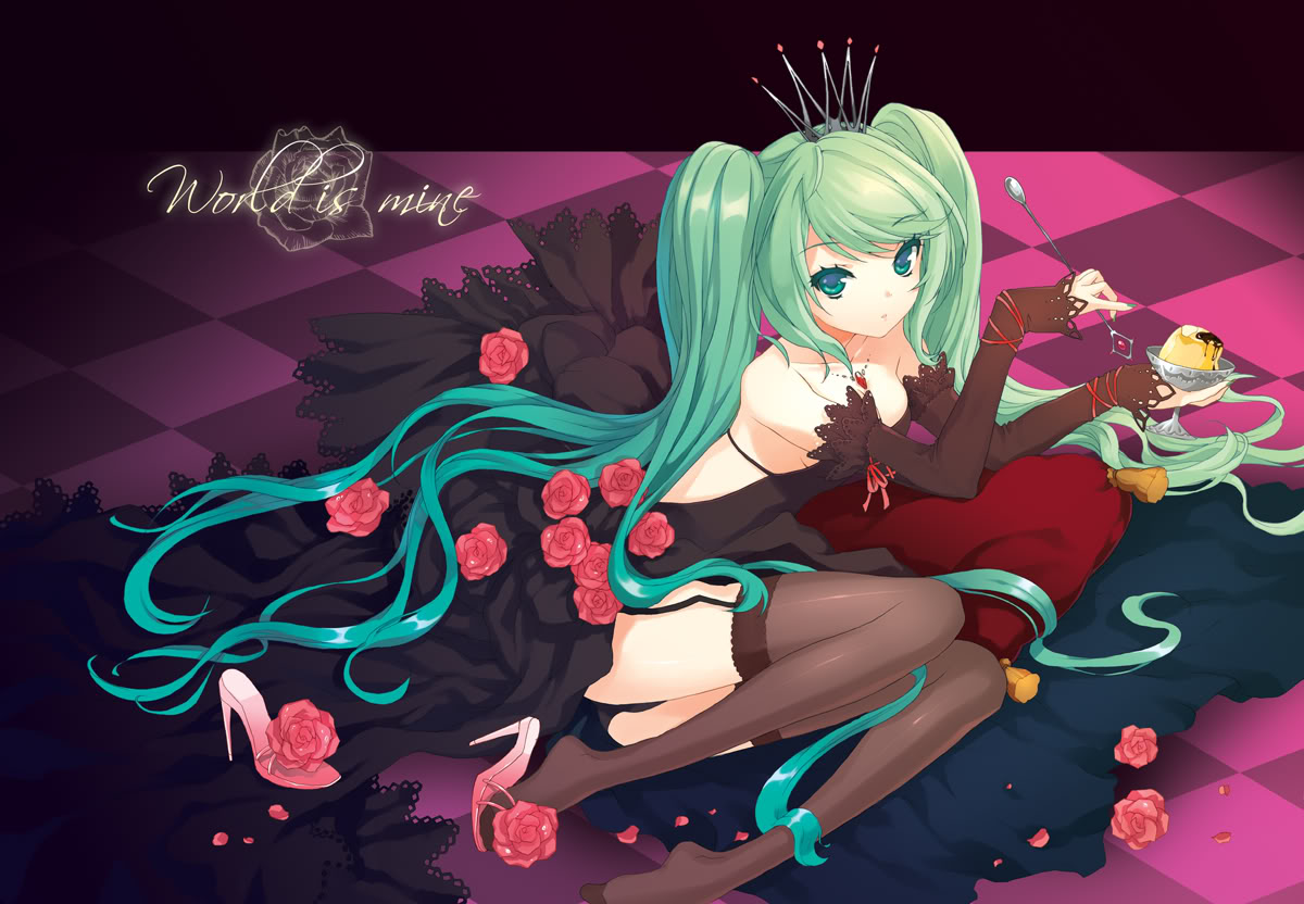 Miku Hatsune~ 20090124_worldismine_001