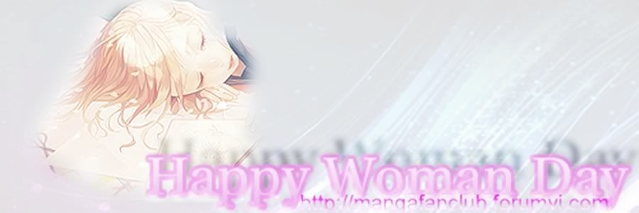 [Event] Thiết kế Header 8/3 cho forum Womanday