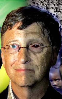 NOUVEL ORDRE MONDIAL : DE QUOI SE COMPOSE-T-IL, ET QUELS SONT SES BUTS ? - Page 19 Bill-gates-evililluminazidemon