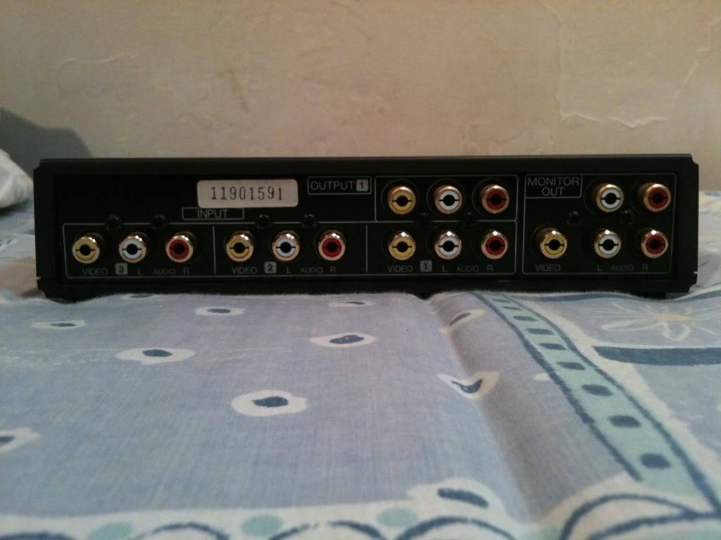 JVC AV Selector. Model JX-30. SGD $25.00. Sold already.  013