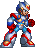 Megaman X Giga Armor 32 Bits {PROJETO} Stand-1