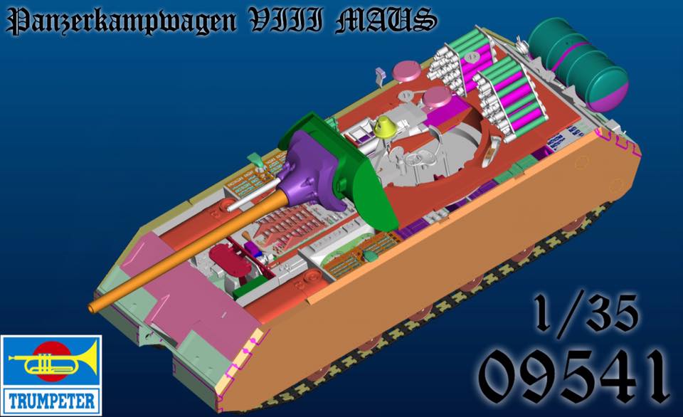 Nouveautés Trumpeter. - Page 5 TRUMPETER%20Ref%2009541%20Panzerkampfwagen%20VIII%20Maus%2001_zpsra1sejrs