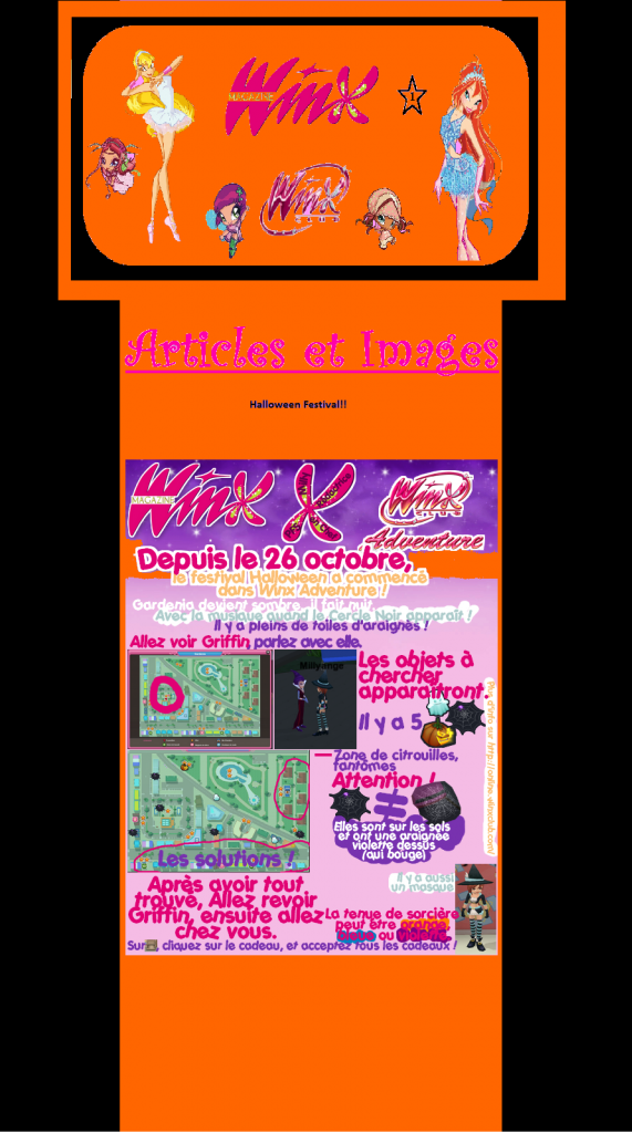 [N°1] Winx Forum Magazine ArticlesetImagesHalloween5