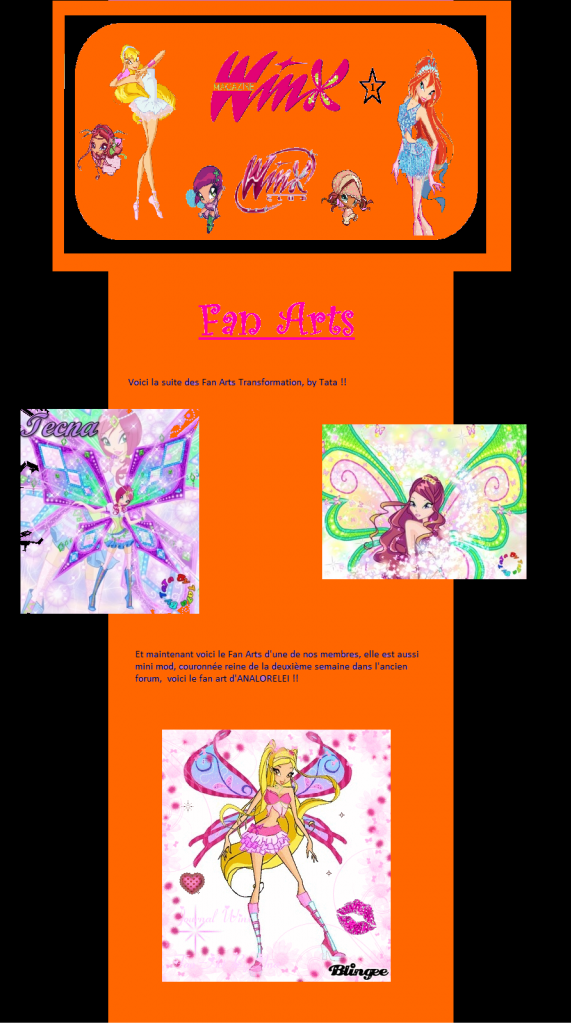 [N°1] Winx Forum Magazine FanArts2