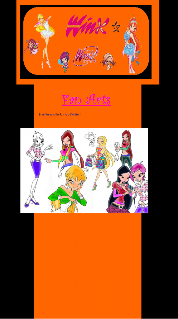 [N°1] Winx Forum Magazine FanArts4