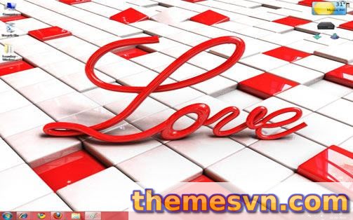 THEMES WIN XP VS WIN 7 ( Valentine ) Love