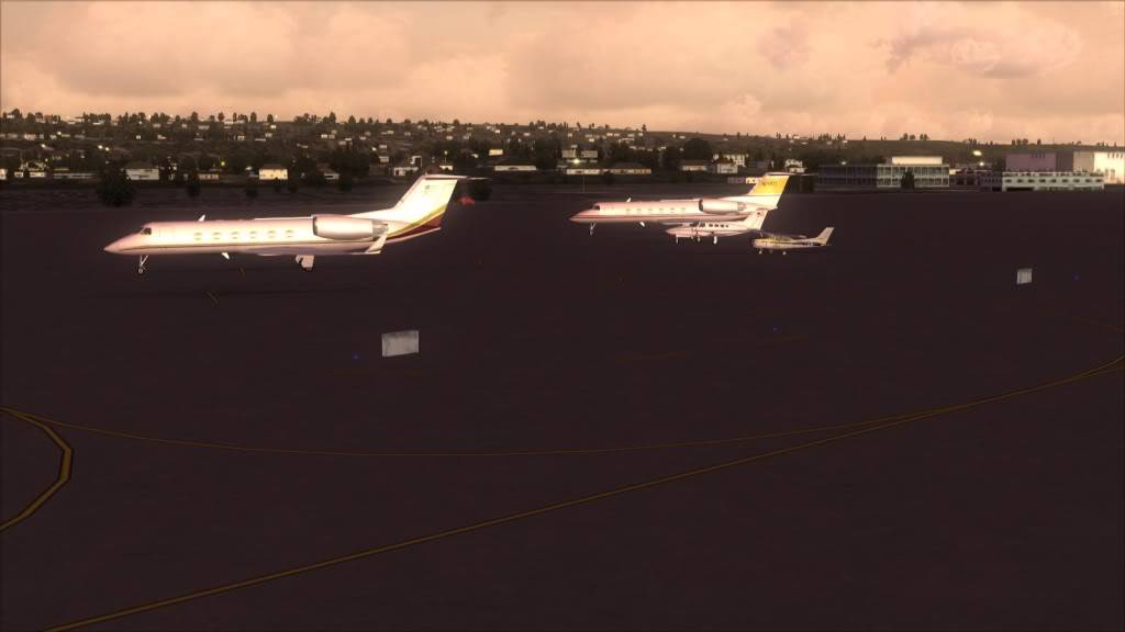 "FSX" Seattle Boeings Field KBFI - Olympia 44T -2011-apr-15-002