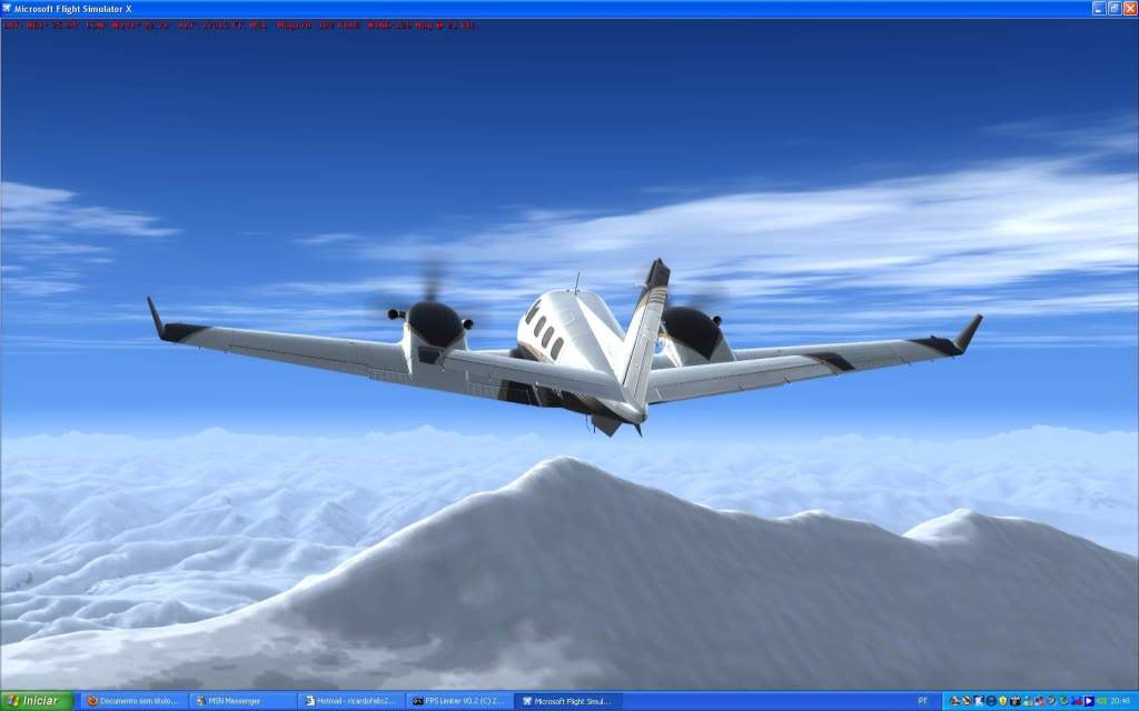 "FSX" Horsfield - Yakataga .. passando por um dos montes mais altos do Alaska 18000pés -2011-mar-6-121