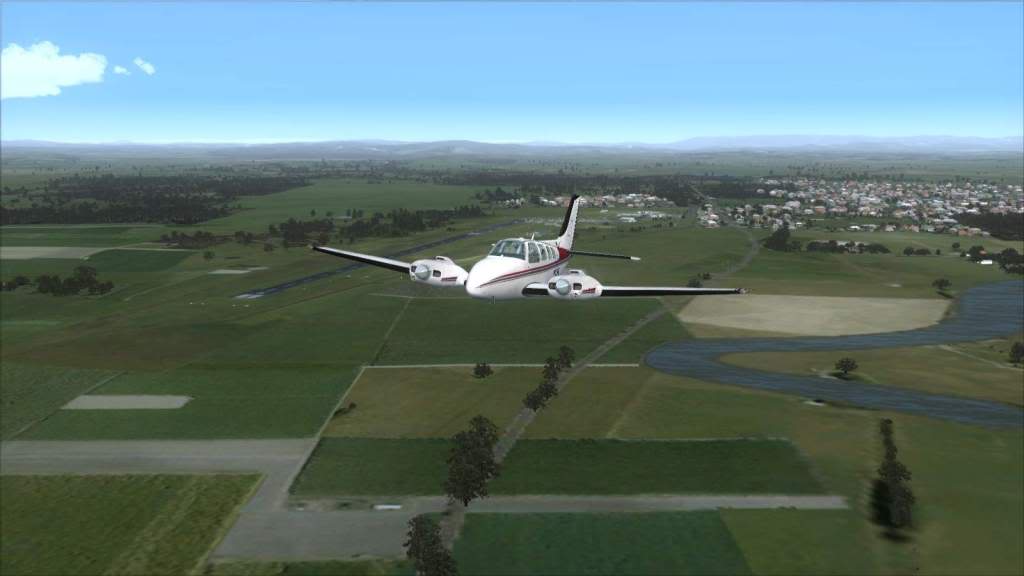 "FSX" Lismore YLIS - Cassino YCAS -2011-mar-26-025