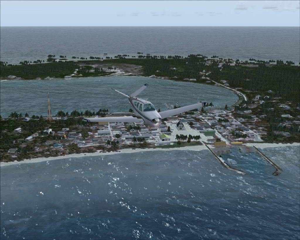 "FSX" Voozinho em Tuvalu para testar a quantas anda o FSX aqui... RICARDO-2011-jan-21-032