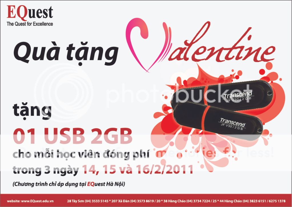 Chương trình Quà tặng Valentine 14/2 tại EQuest Academy Hà Nội (^_^)  V-poster-01-01-01