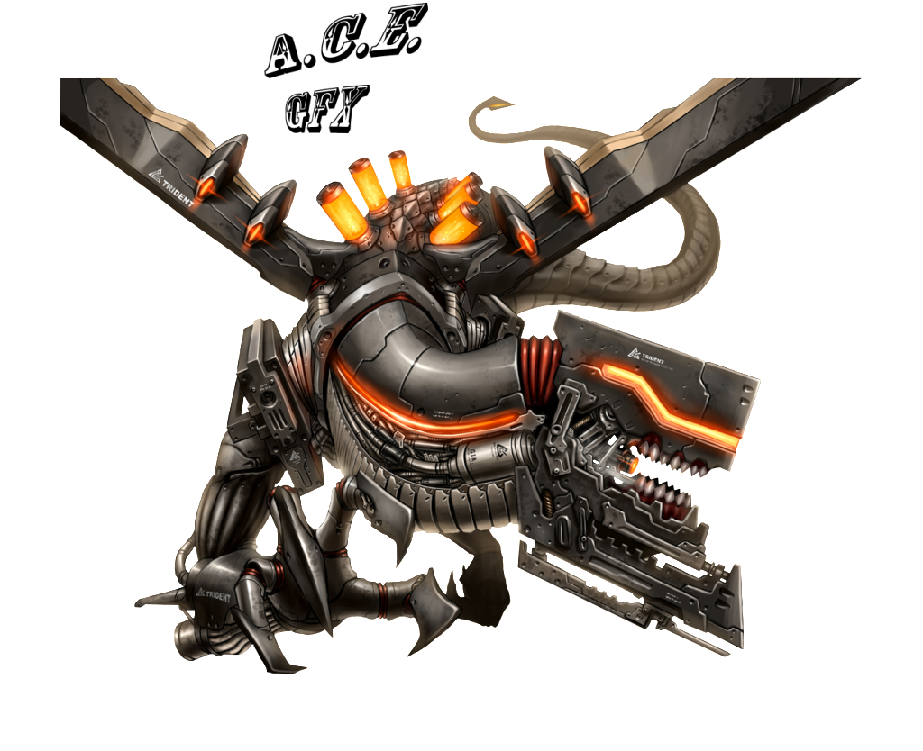 Renders Mechanadragon