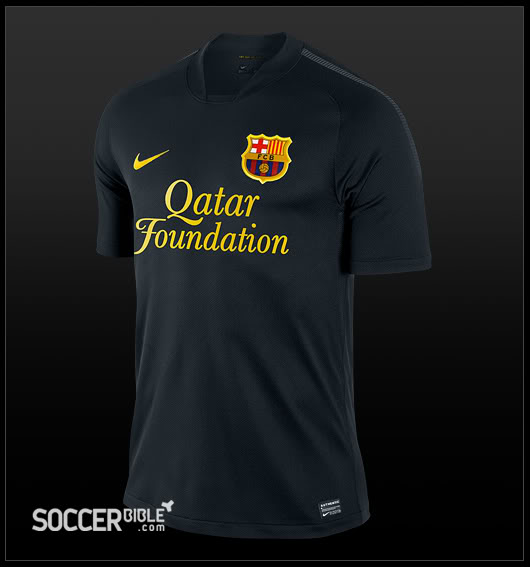 Camisetas de Equipos Europeos 2011-12' FCBarcelonaSuplente2011-12