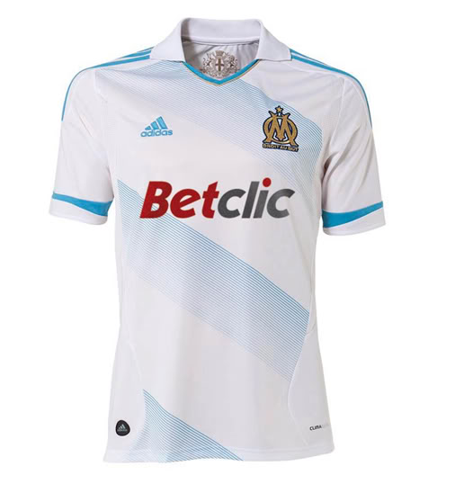 Camisetas de Equipos Europeos 2011-12' Marseile_home_2011_2012_footballshirts