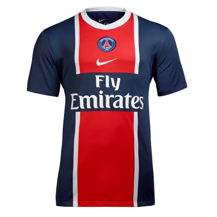 Camisetas de Equipos Europeos 2011-12' Psg-maillot-domicile