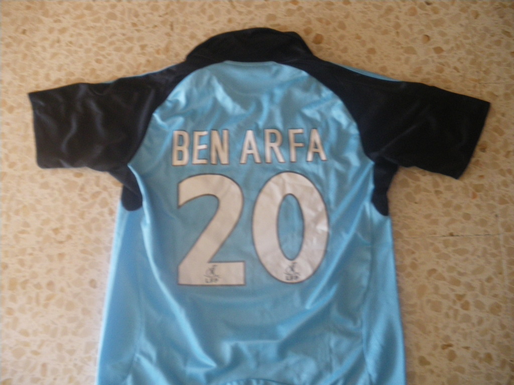 Colecciones de camisetas bufandas de fútbol o cualquier deporte! Marsella2008BenArfa