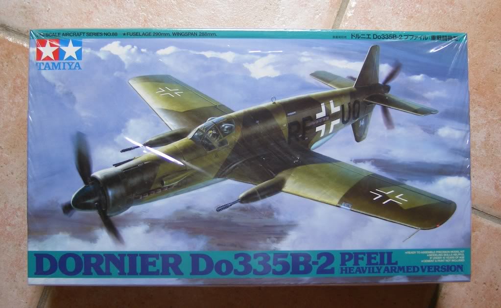 Dornier Do 335 B-2  "Pfeil" , Tamiya , 1/48° , ref 88 .... DSCF4152