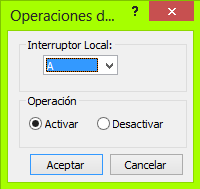 Tutorial 2 Interruptores, Interruptores locales. 7-1