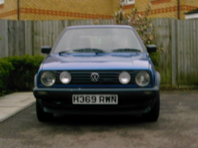 Mk2 golf in blue DSCI0125