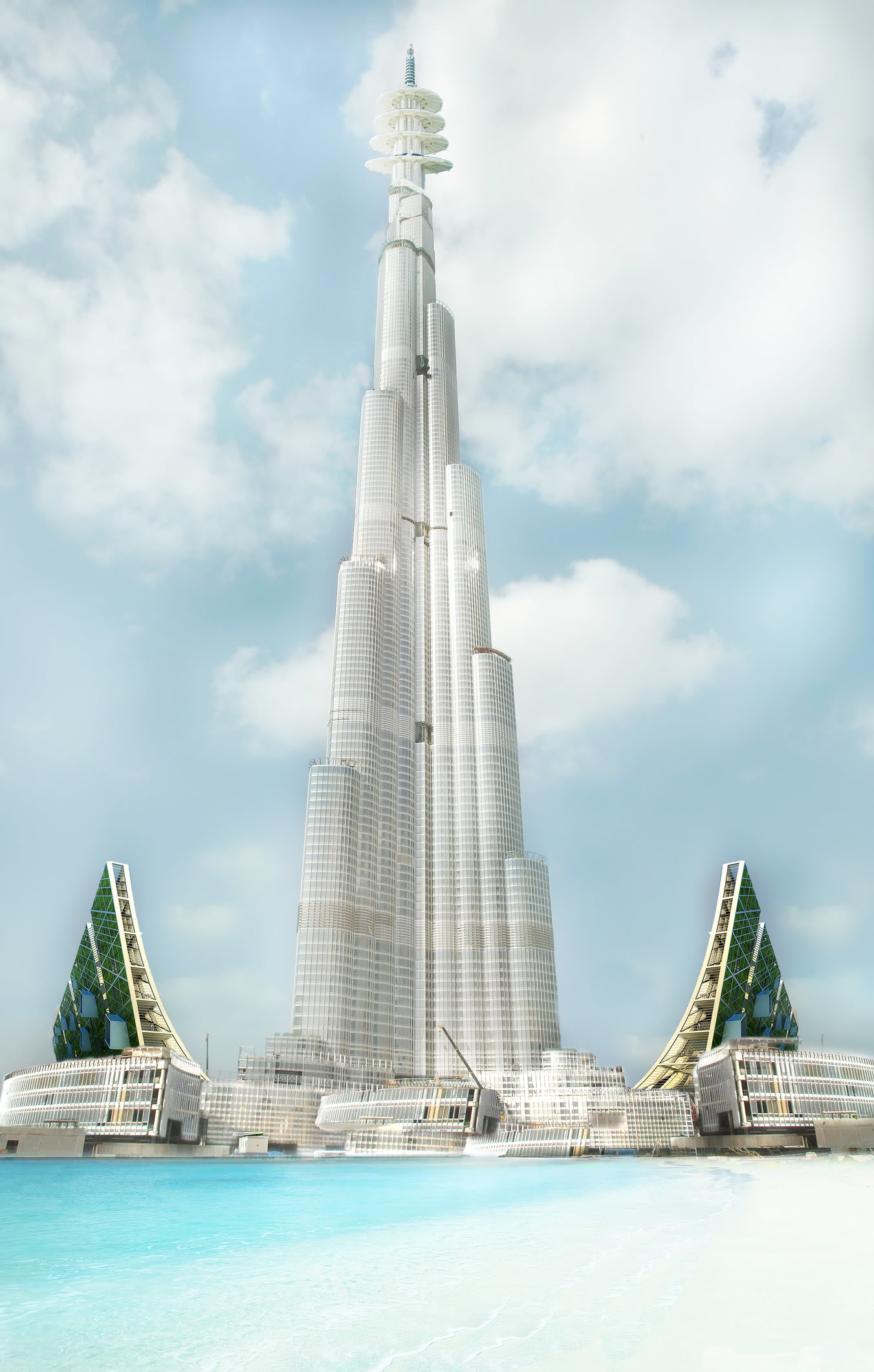 Ozan Keskin - Matte Painting Burj-Dubai-9