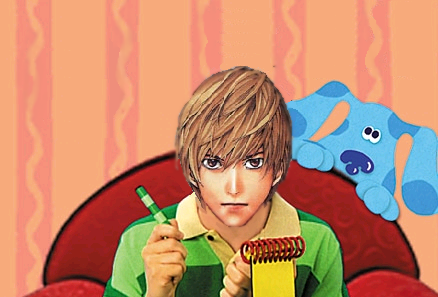 Pics that made you lol - Page 3 BluesCluesDeathNote