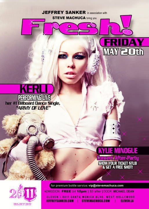 Kerli @ Kylie's After Party(Los Angeles, San Francisco,Las Vegas) Kerlikylie