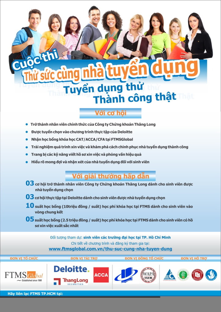 Cuộc thi “Thử sức cùng nhà tuyển dụng” FTMS2609TDTPosteroutHCM