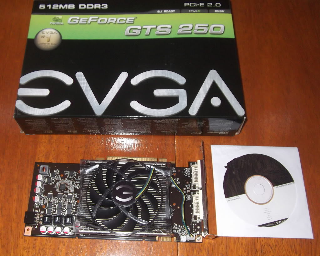 [VENDO] PLACA DE VIDEO EVGA GTS 250 | HD4850 | 2x HDs de 2 Terabytes | GTS250